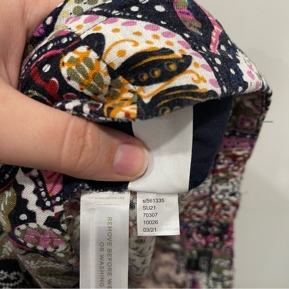 Loft Mosaic Print Shorts Size XS - Picture 7 of 7